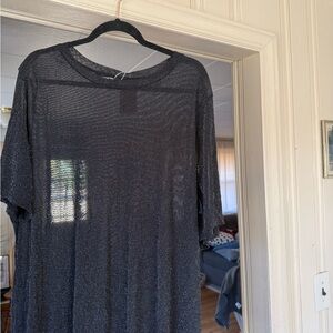 BloomChic Black Sparkle Top